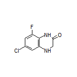 6-Chloro-8-fluoro-3,4-dihydroquinoxalin-2(1H)-one