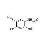 7-Chloro-3-oxo-1,2,3,4-tetrahydroquinoxaline-6-carbonitrile