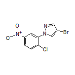 4-Bromo-1-(2-chloro-5-nitrophenyl)pyrazole