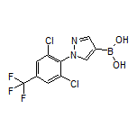 1-[2,6-Dichloro-4-(trifluoromethyl)phenyl]pyrazole-4-boronic Acid