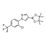 1-[2-Chloro-4-(trifluoromethyl)phenyl]pyrazole-4-boronic Acid Pinacol Ester