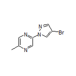 2-(4-Bromo-1-pyrazolyl)-5-methylpyrazine