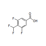 4-(Difluoromethyl)-3,5-difluorobenzoic Acid