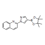 1-(2-Quinolyl)pyrazole-4-boronic Acid Pinacol Ester