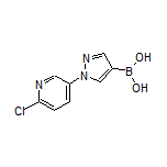 1-(6-Chloro-3-pyridyl)pyrazole-4-boronic Acid