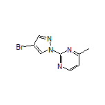 2-(4-Bromo-1-pyrazolyl)-4-methylpyrimidine