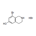 8-Bromo-1,2,3,4-tetrahydroisoquinolin-6-ol Hydrobromide