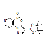 1-(3-Nitro-4-pyridyl)pyrazole-4-boronic Acid Pinacol Ester
