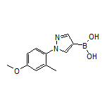 1-(4-Methoxy-2-methylphenyl)pyrazole-4-boronic Acid