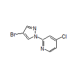 2-(4-Bromo-1-pyrazolyl)-4-chloropyridine