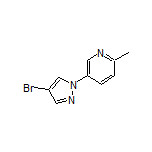 5-(4-Bromo-1-pyrazolyl)-2-methylpyridine