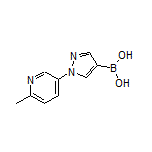 1-(6-Methyl-3-pyridyl)pyrazole-4-boronic Acid