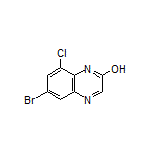 6-Bromo-8-chloroquinoxalin-2-ol
