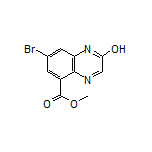 Methyl 7-Bromo-2-hydroxyquinoxaline-5-carboxylate