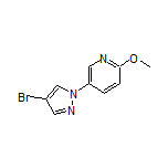 5-(4-Bromo-1-pyrazolyl)-2-methoxypyridine