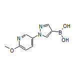 1-(6-Methoxy-3-pyridyl)pyrazole-4-boronic Acid