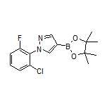 1-(2-Chloro-6-fluorophenyl)pyrazole-4-boronic Acid Pinacol Ester