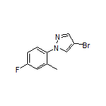 4-Bromo-1-(4-fluoro-2-methylphenyl)pyrazole