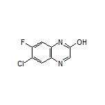 6-Chloro-7-fluoroquinoxalin-2-ol