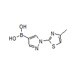 1-(4-Methyl-2-thiazolyl)pyrazole-4-boronic Acid