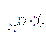 1-(4-Methyl-2-thiazolyl)pyrazole-4-boronic Acid Pinacol Ester