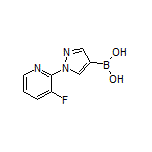 1-(3-Fluoro-2-pyridyl)pyrazole-4-boronic Acid