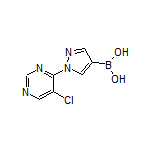 1-(5-Chloro-4-pyrimidinyl)pyrazole-4-boronic Acid