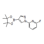 1-(6-Fluoro-2-pyridyl)pyrazole-4-boronic Acid Pinacol Ester