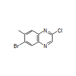 6-Bromo-2-chloro-7-methylquinoxaline
