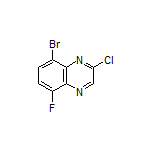 8-Bromo-2-chloro-5-fluoroquinoxaline