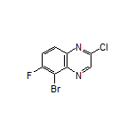5-Bromo-2-chloro-6-fluoroquinoxaline