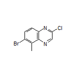 6-Bromo-2-chloro-5-methylquinoxaline