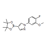 1-(4-Fluoro-3-methoxyphenyl)pyrazole-4-boronic Acid Pinacol Ester