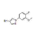4-Bromo-1-(4-fluoro-3-methoxyphenyl)pyrazole