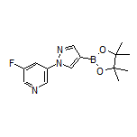 1-(5-Fluoro-3-pyridyl)pyrazole-4-boronic Acid Pinacol Ester