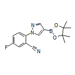 1-(2-Cyano-4-fluorophenyl)pyrazole-4-boronic Acid Pinacol Ester