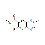 Methyl 7-Fluoro-3-methylquinoxaline-6-carboxylate