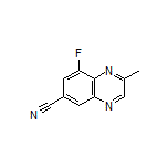8-Fluoro-2-methylquinoxaline-6-carbonitrile