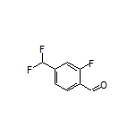 4-(Difluoromethyl)-2-fluorobenzaldehyde