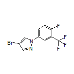 4-Bromo-1-[4-fluoro-3-(trifluoromethyl)phenyl]pyrazole
