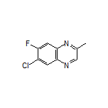 6-Chloro-7-fluoro-2-methylquinoxaline