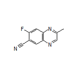 7-Fluoro-2-methylquinoxaline-6-carbonitrile