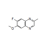 7-Fluoro-6-methoxy-2-methylquinoxaline