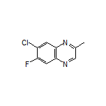 7-Chloro-6-fluoro-2-methylquinoxaline