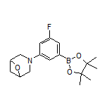 3-(6-Oxa-3-azabicyclo[3.1.1]heptan-3-yl)-5-fluorophenylboronic Acid Pinacol Ester