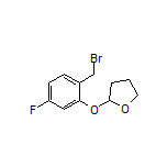 2-[2-(Bromomethyl)-5-fluorophenoxy]tetrahydrofuran
