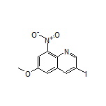 3-Iodo-6-methoxy-8-nitroquinoline