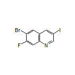 6-Bromo-7-fluoro-3-iodoquinoline