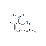 3-Iodo-7-methyl-8-nitroquinoline