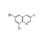 6-Bromo-8-chloro-3-iodoquinoline